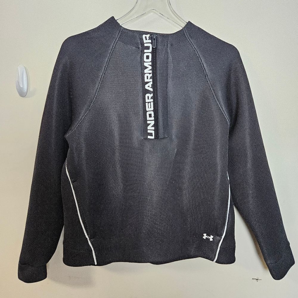 Under Armour Womens Move ½ Zip 1356329-001 Pullover Jacket Small Black